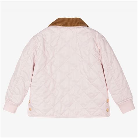 burberry car coat for girls|Burberry girls' diamond quilted jacket.